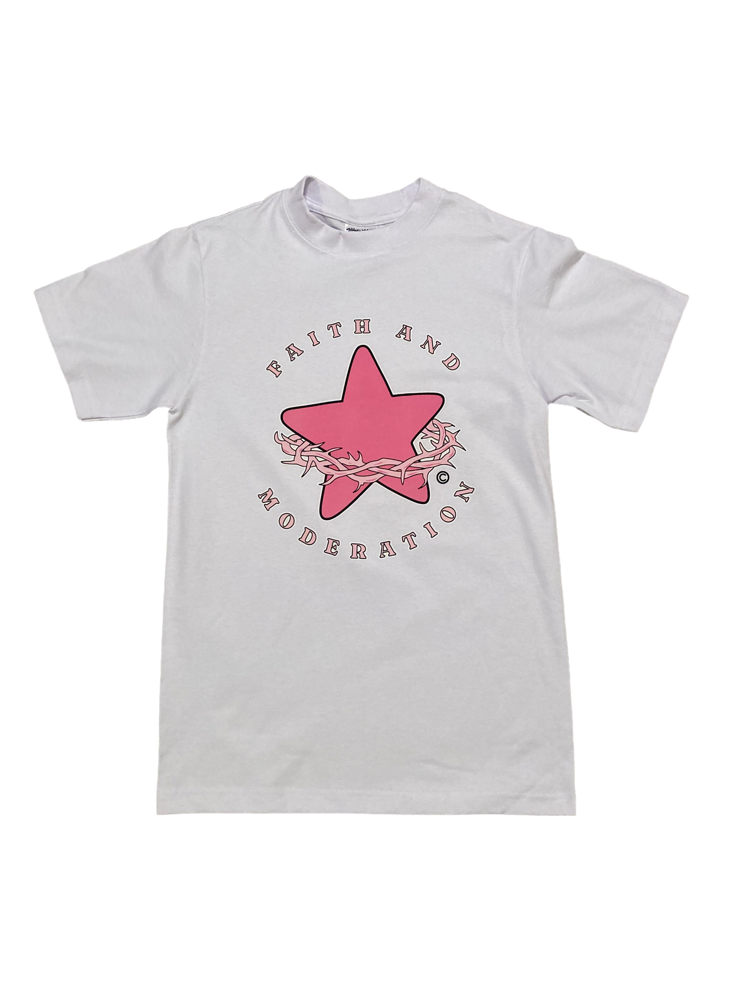 Pink Logo Tee Shaka wear 7.5oz