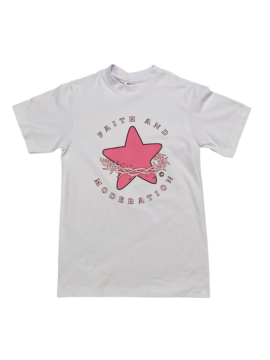 Pink Logo Tee Shaka wear 7.5oz